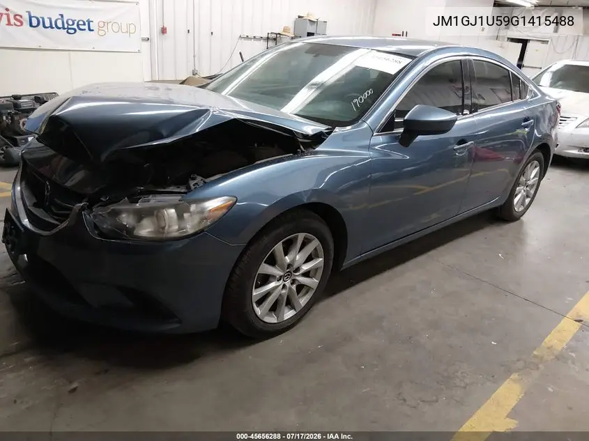 2016 Mazda Mazda6 I Sport VIN: JM1GJ1U59G1415488 Lot: 45656288
