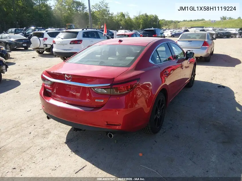 2017 Mazda Mazda6 Grand Touring VIN: JM1GL1X58H1119224 Lot: 45257541
