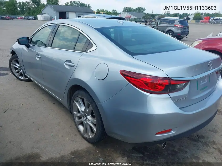2017 Mazda Mazda6 Touring VIN: JM1GL1V55H1133603 Lot: 45531139