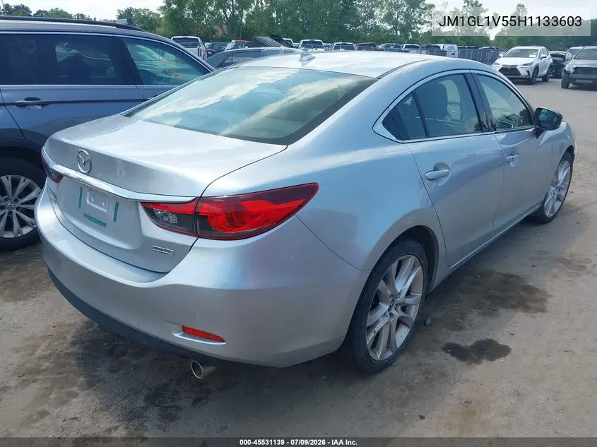 2017 Mazda Mazda6 Touring VIN: JM1GL1V55H1133603 Lot: 45531139