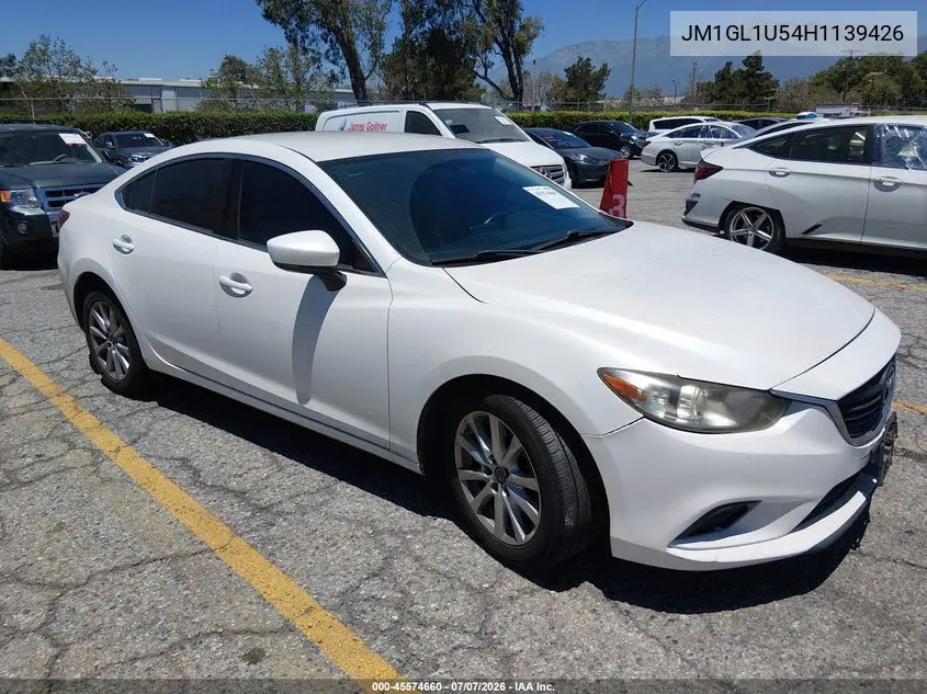 2017 Mazda Mazda6 Sport VIN: JM1GL1U54H1139426 Lot: 45574660