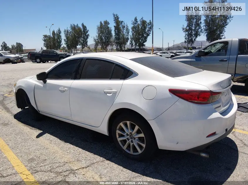 2017 Mazda Mazda6 Sport VIN: JM1GL1U54H1139426 Lot: 45574660