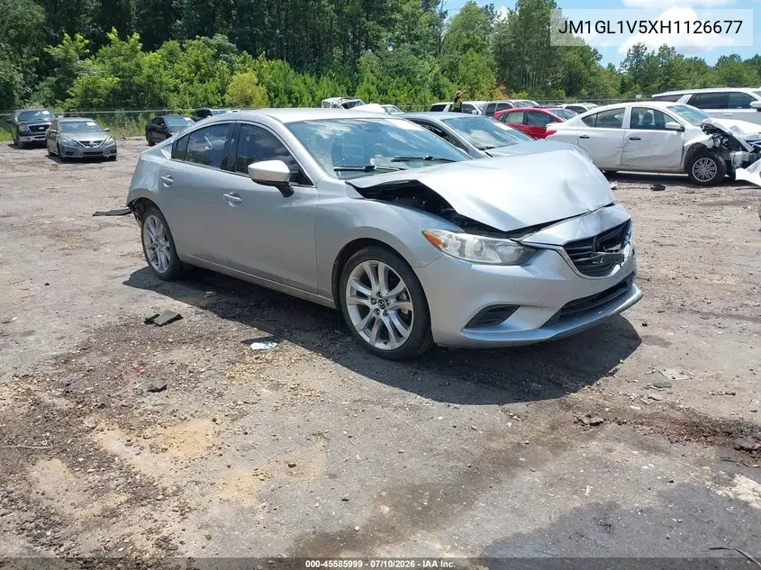2017 Mazda Mazda6 Touring VIN: JM1GL1V5XH1126677 Lot: 45585999
