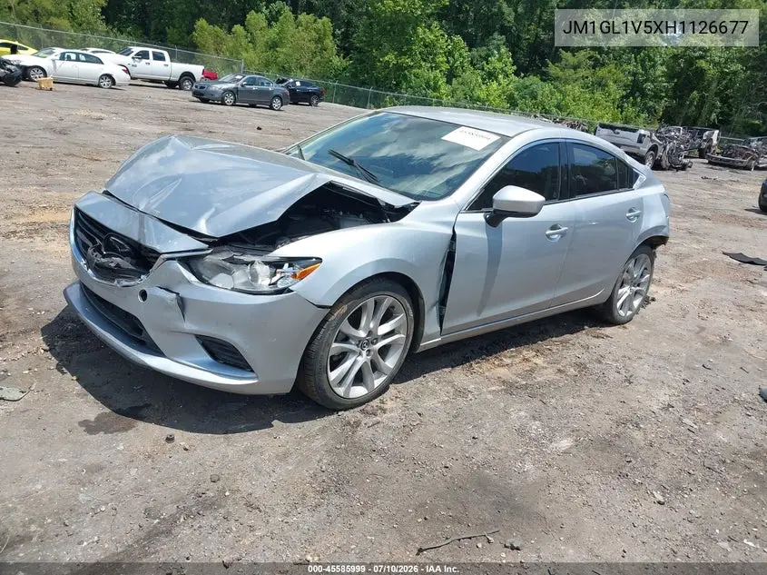 2017 Mazda Mazda6 Touring VIN: JM1GL1V5XH1126677 Lot: 45585999