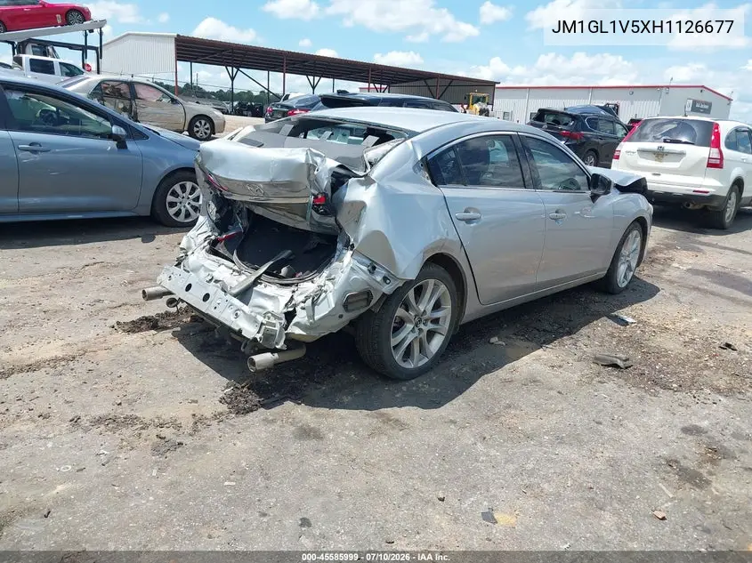 2017 Mazda Mazda6 Touring VIN: JM1GL1V5XH1126677 Lot: 45585999