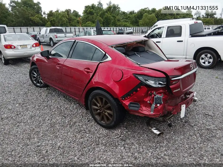 2018 Mazda 6 Sport VIN: JM1GL1UM4J1331555 Lot: 45407599