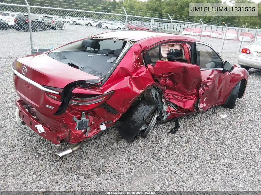 2018 Mazda 6 Sport VIN: JM1GL1UM4J1331555 Lot: 45407599