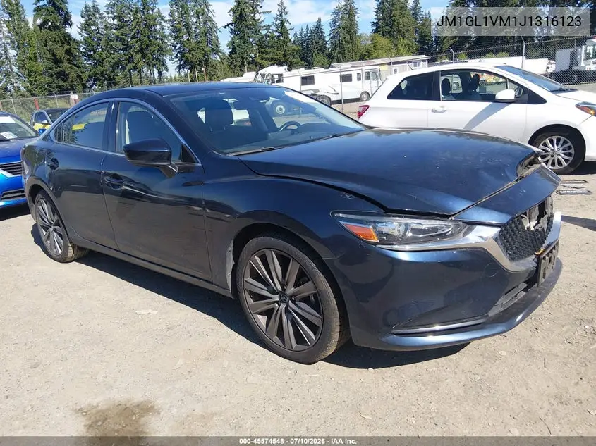 2018 Mazda Mazda6 Touring VIN: JM1GL1VM1J1316123 Lot: 45574548