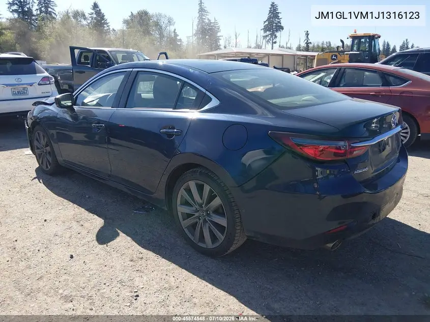 2018 Mazda Mazda6 Touring VIN: JM1GL1VM1J1316123 Lot: 45574548