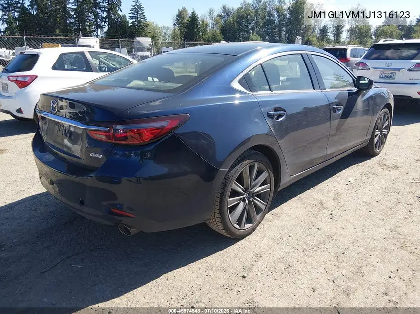 2018 Mazda Mazda6 Touring VIN: JM1GL1VM1J1316123 Lot: 45574548