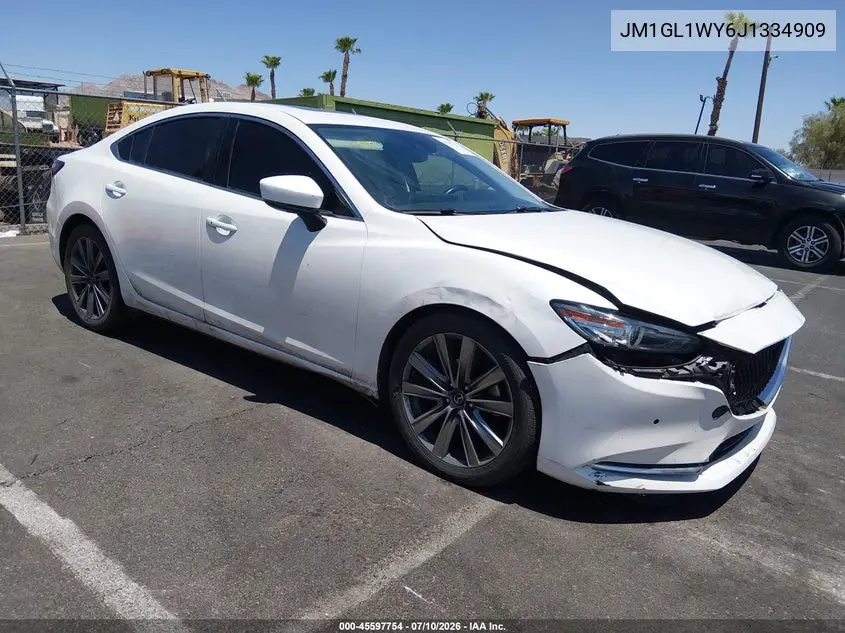 2018 Mazda Mazda6 Grand Touring Reserve VIN: JM1GL1WY6J1334909 Lot: 45597754