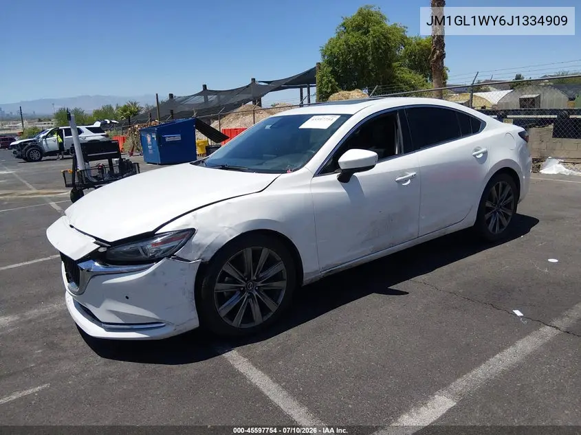 2018 Mazda Mazda6 Grand Touring Reserve VIN: JM1GL1WY6J1334909 Lot: 45597754