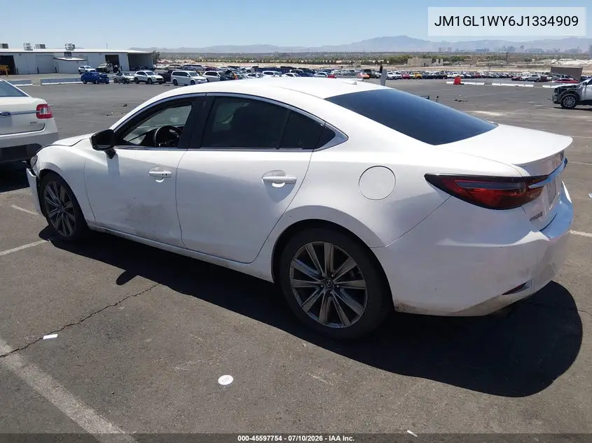 2018 Mazda Mazda6 Grand Touring Reserve VIN: JM1GL1WY6J1334909 Lot: 45597754