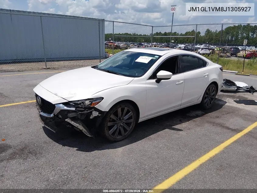 2018 Mazda Mazda6 Touring VIN: JM1GL1VM8J1305927 Lot: 45642872