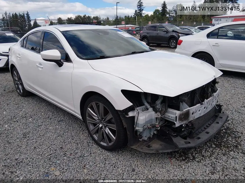 2018 Mazda Mazda6 Grand Touring Reserve VIN: JM1GL1WYXJ1331415 Lot: 45666498