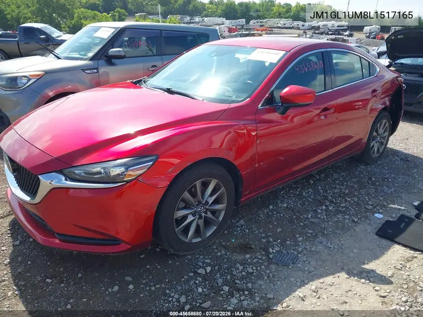 2020 Mazda Mazda6 Sport VIN: JM1GL1UM8L1517165 Lot: 45658680