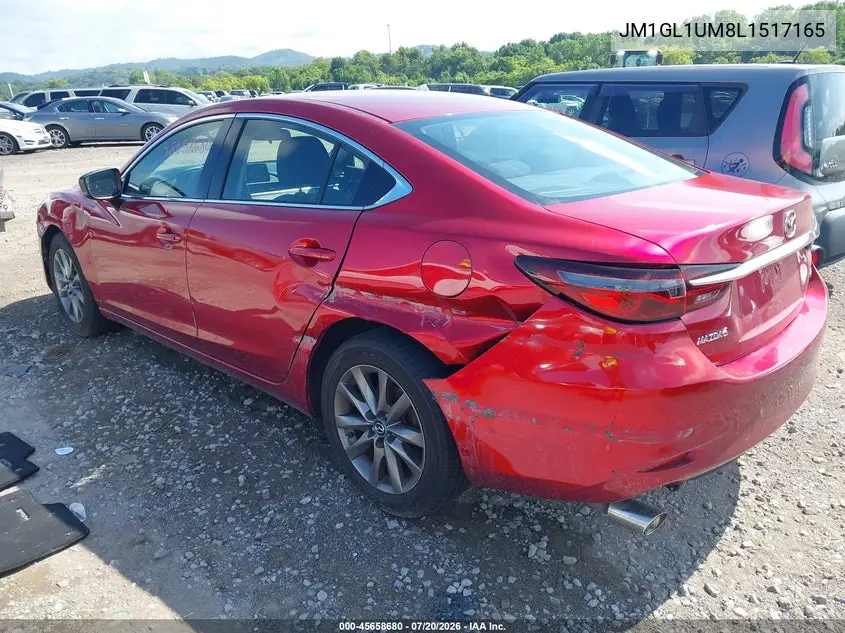 2020 Mazda Mazda6 Sport VIN: JM1GL1UM8L1517165 Lot: 45658680