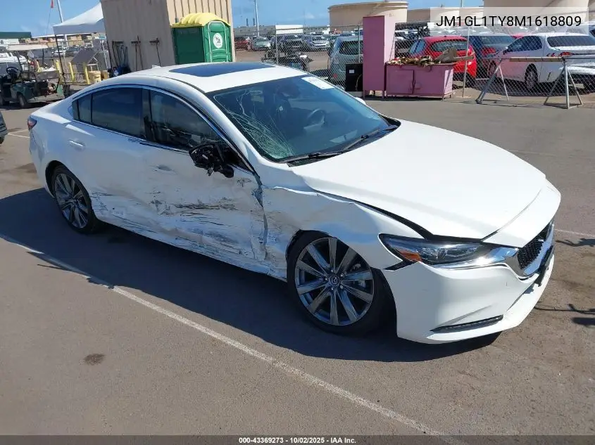 JM1GL1TY8M1618809 2021 Mazda Mazda6 Grand Touring