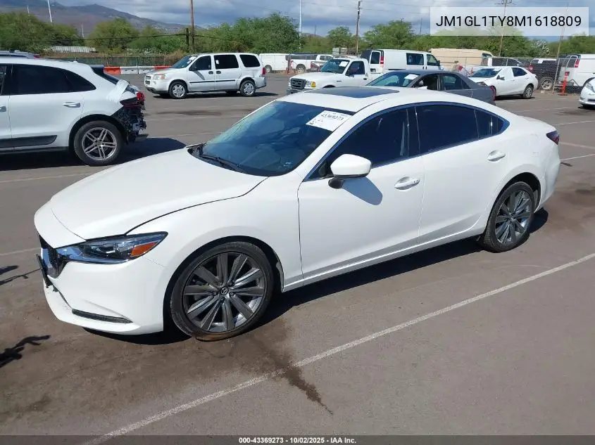 JM1GL1TY8M1618809 2021 Mazda Mazda6 Grand Touring