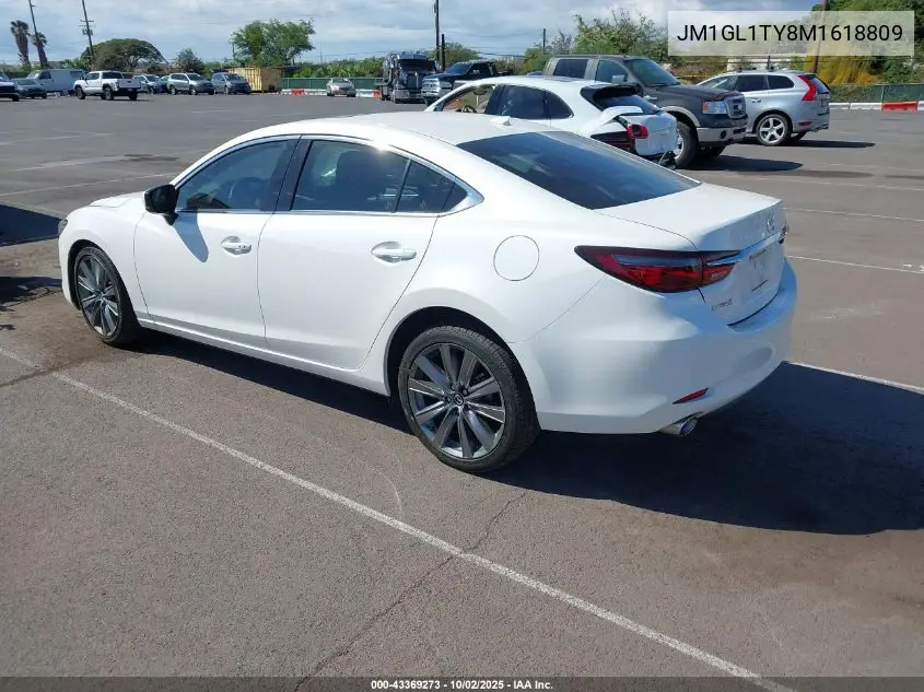 JM1GL1TY8M1618809 2021 Mazda Mazda6 Grand Touring