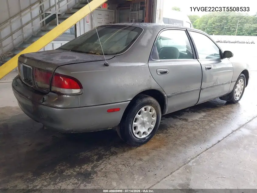 1996 Mazda 626 Dx/Lx VIN: 1YVGE22C3T5508533 Lot: 45605998
