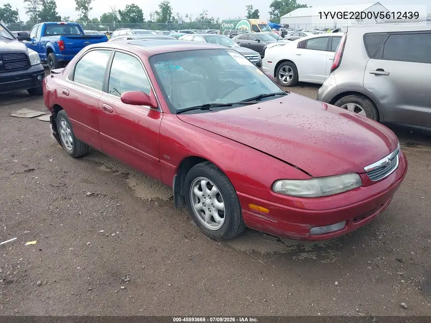 1997 Mazda 626 Es/Lx-V6 VIN: 1YVGE22D0V5612439 Lot: 45593669