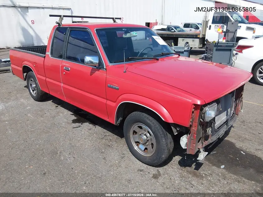 1990 Mazda B2200 Cab Plus VIN: JM2UF3130L0865805 Lot: 45578377
