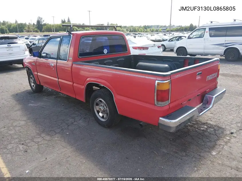 1990 Mazda B2200 Cab Plus VIN: JM2UF3130L0865805 Lot: 45578377
