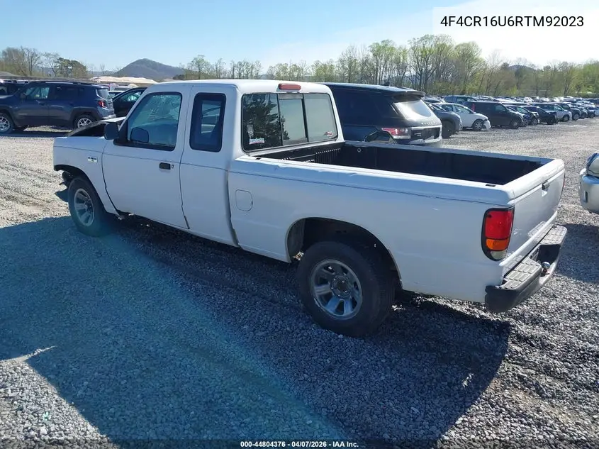 1994 Mazda B3000 Cab Plus VIN: 4F4CR16U6RTM92023 Lot: 44804376