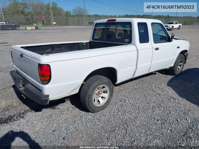 1994 Mazda B3000 Cab Plus VIN: 4F4CR16U6RTM92023 Lot: 44804376