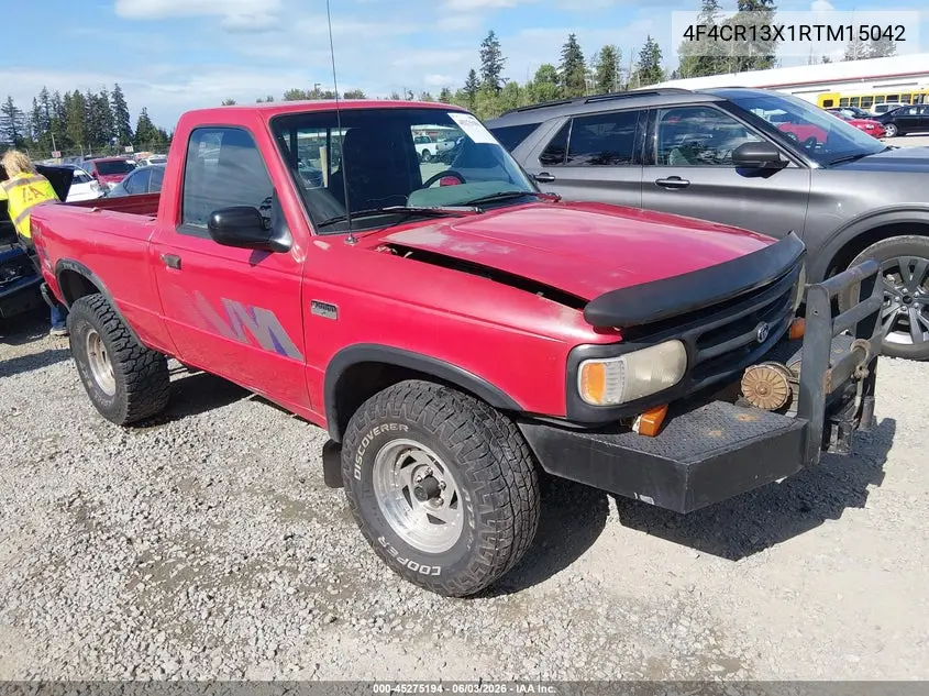 1994 Mazda B4000 VIN: 4F4CR13X1RTM15042 Lot: 45275194