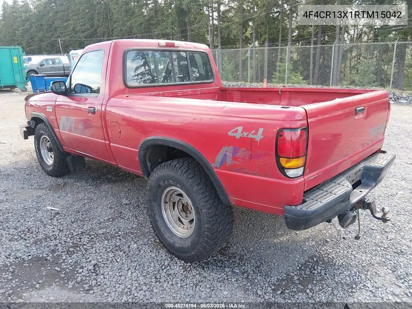 1994 Mazda B4000 VIN: 4F4CR13X1RTM15042 Lot: 45275194