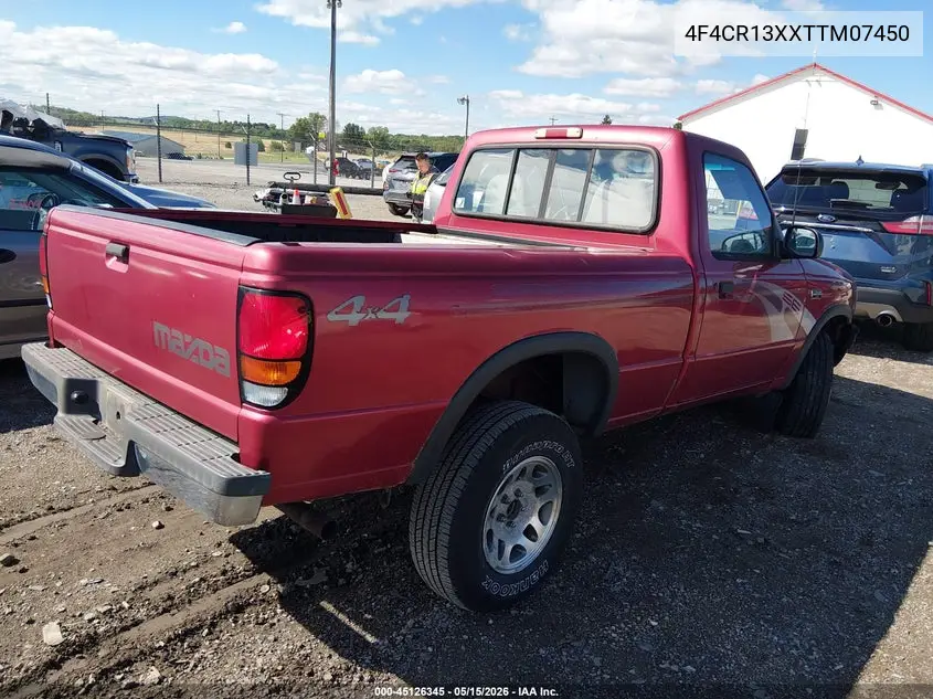 1996 Mazda B4000 VIN: 4F4CR13XXTTM07450 Lot: 45126345