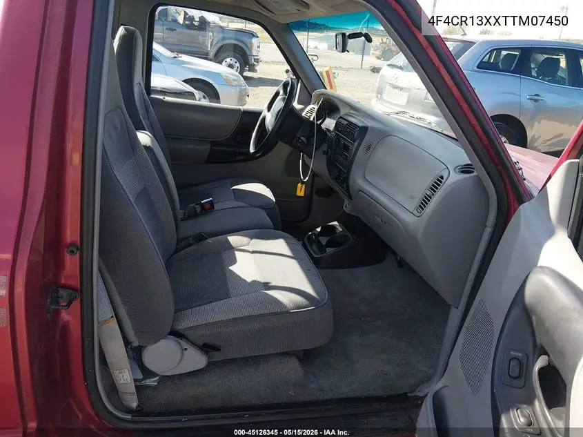 1996 Mazda B4000 VIN: 4F4CR13XXTTM07450 Lot: 45126345