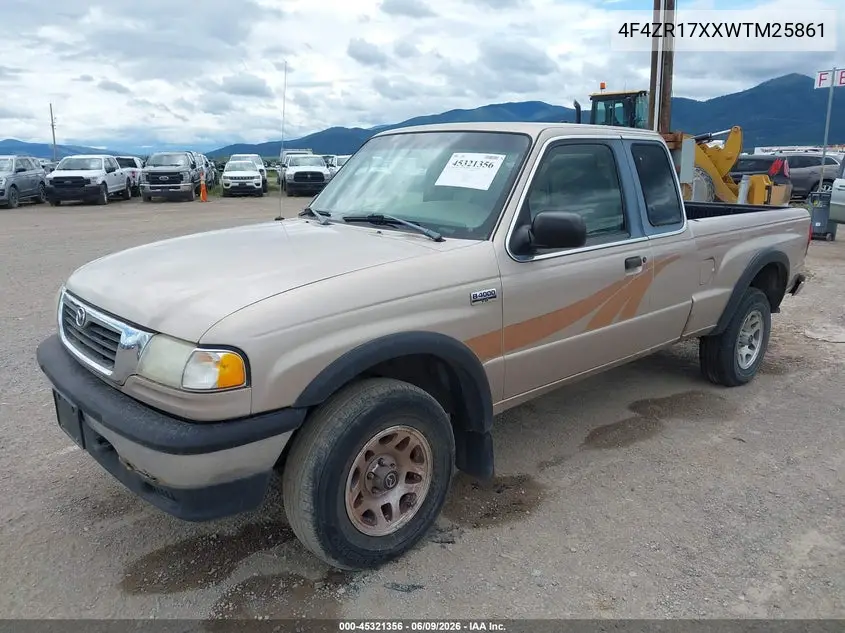 1998 Mazda B4000 Se VIN: 4F4ZR17XXWTM25861 Lot: 45321356