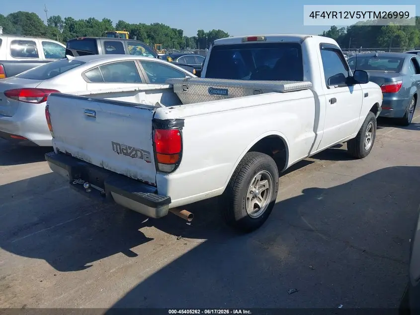 2000 Mazda B3000 Se/Sx VIN: 4F4YR12V5YTM26999 Lot: 45405262
