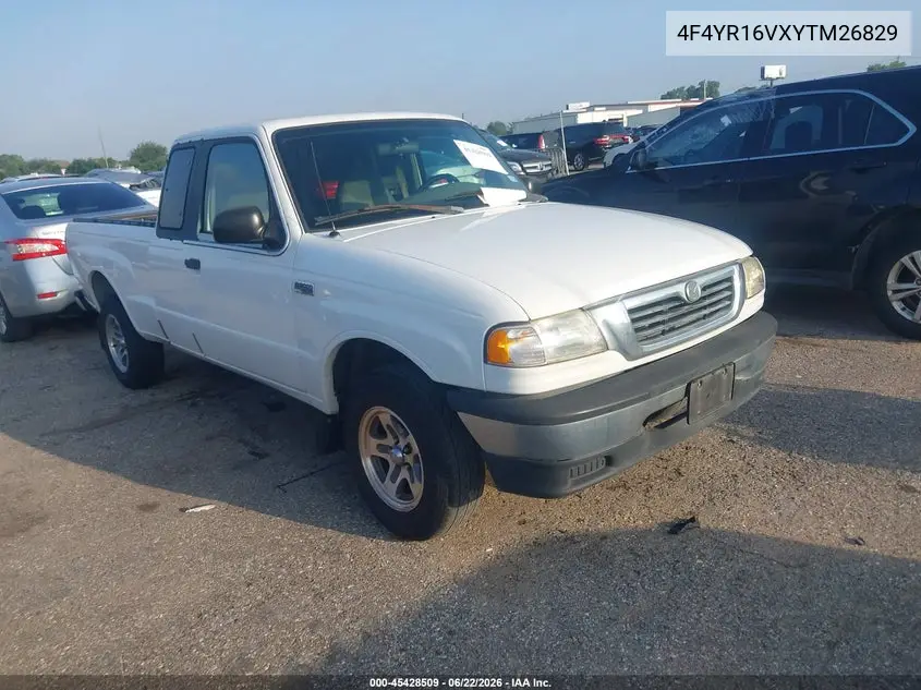 2000 Mazda B3000 Se/Tl VIN: 4F4YR16VXYTM26829 Lot: 45428509