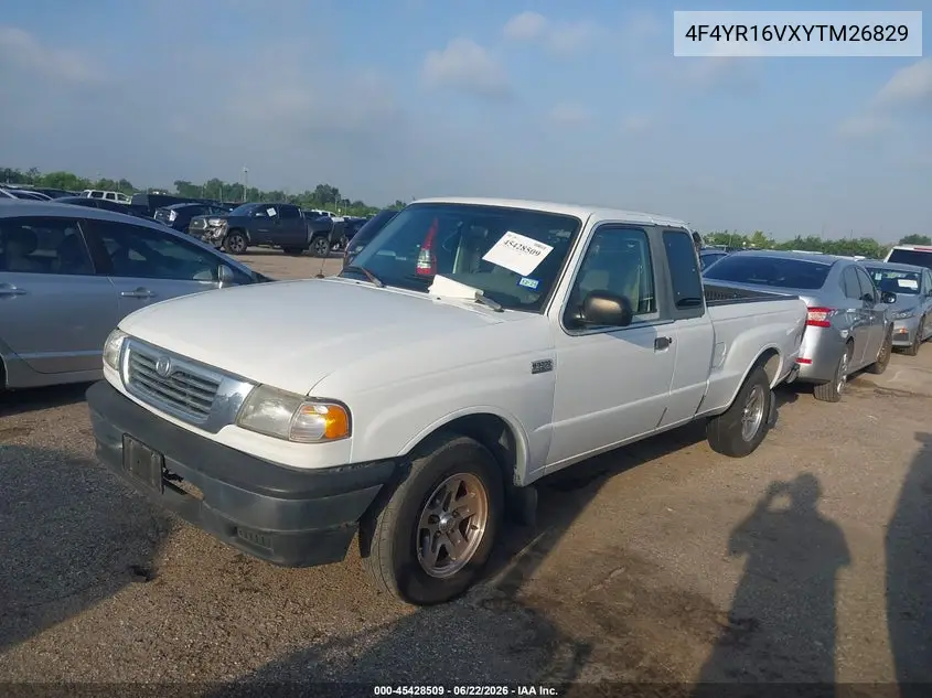 2000 Mazda B3000 Se/Tl VIN: 4F4YR16VXYTM26829 Lot: 45428509