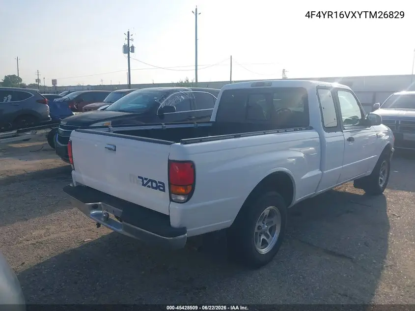 2000 Mazda B3000 Se/Tl VIN: 4F4YR16VXYTM26829 Lot: 45428509