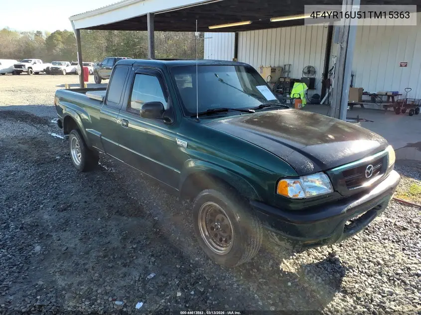 2001 Mazda B3000 Ds/Se VIN: 4F4YR16U51TM15363 Lot: 44613583