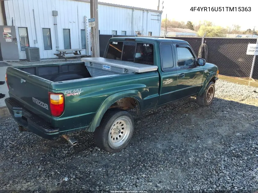 2001 Mazda B3000 Ds/Se VIN: 4F4YR16U51TM15363 Lot: 44613583