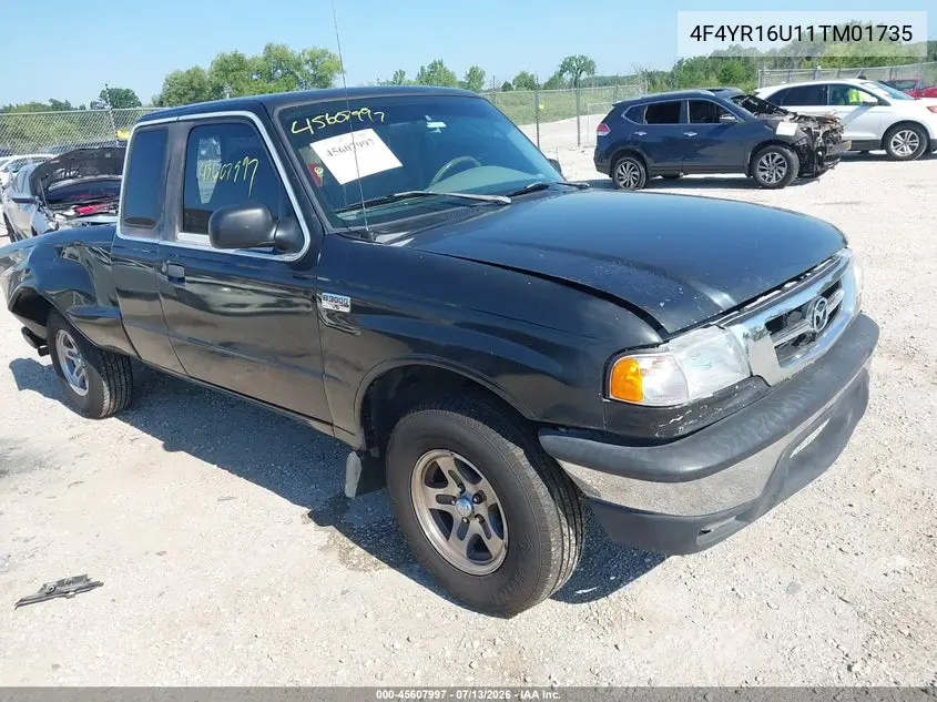 2001 Mazda B3000 Ds/Se VIN: 4F4YR16U11TM01735 Lot: 45607997