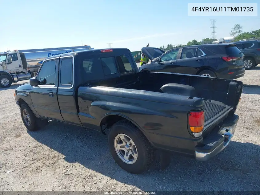2001 Mazda B3000 Ds/Se VIN: 4F4YR16U11TM01735 Lot: 45607997