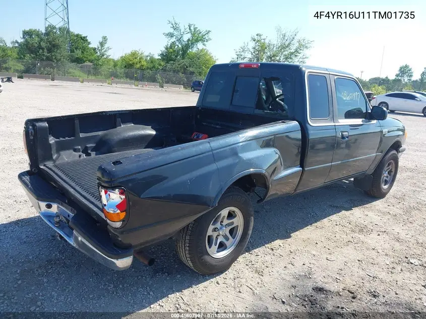 2001 Mazda B3000 Ds/Se VIN: 4F4YR16U11TM01735 Lot: 45607997