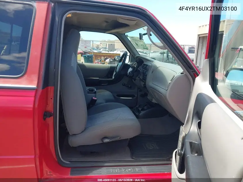 2002 Mazda B3000 Ds VIN: 4F4YR16UX2TM03100 Lot: 45091123