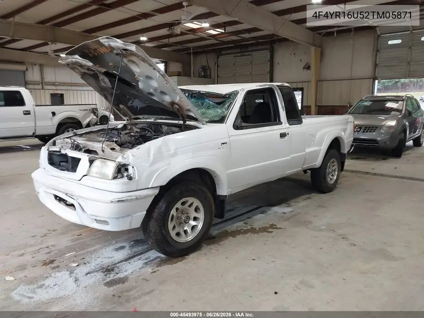 2002 Mazda B3000 Ds VIN: 4F4YR16U52TM05871 Lot: 45493975