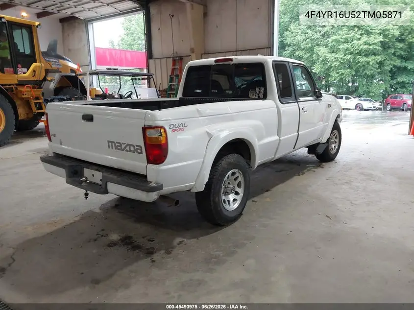 2002 Mazda B3000 Ds VIN: 4F4YR16U52TM05871 Lot: 45493975