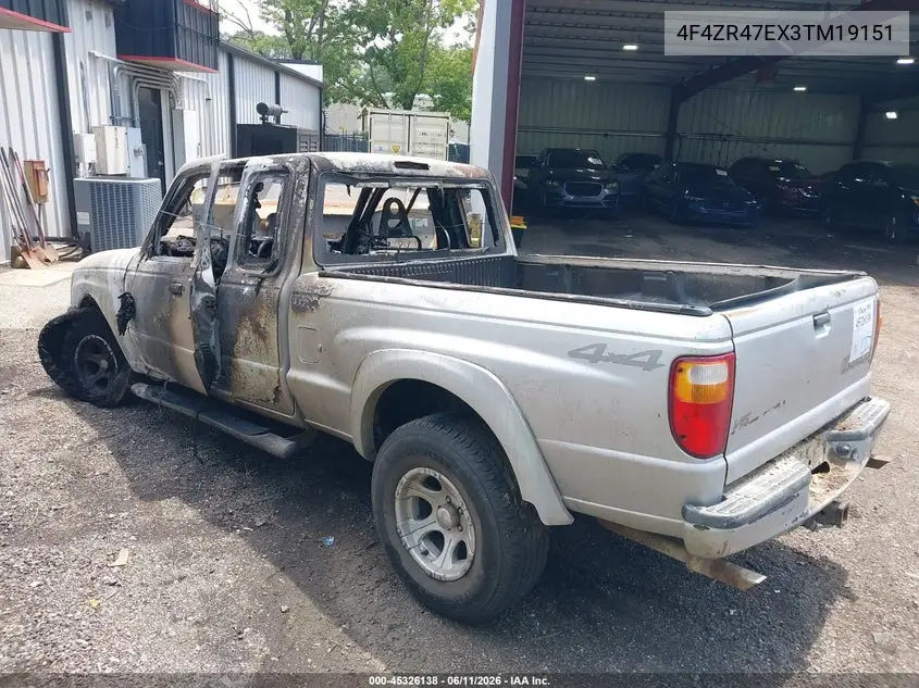 2003 Mazda B4000 Se VIN: 4F4ZR47EX3TM19151 Lot: 45326138