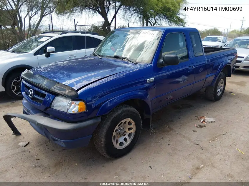 2004 Mazda B3000 Ds VIN: 4F4YR16U14TM00699 Lot: 45273314