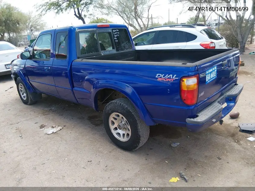 2004 Mazda B3000 Ds VIN: 4F4YR16U14TM00699 Lot: 45273314